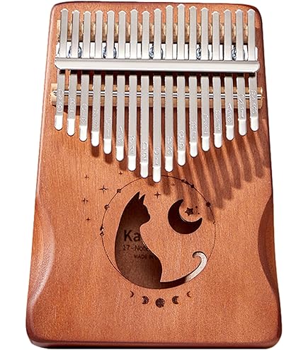 Amazon | [Cicogna] カリンバ 猫 17キー Kalimba ネコ 木製 親指ピアノ